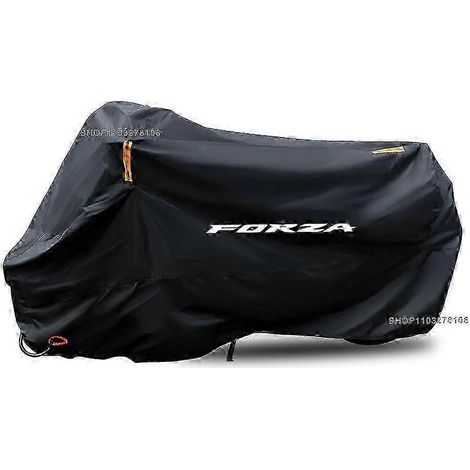 Housse de pluie pour moto, imperméable, toutes saisons, résistante à la poussière, protection UV, compatible avec Forza 125, 250, 300, 350 et 750.