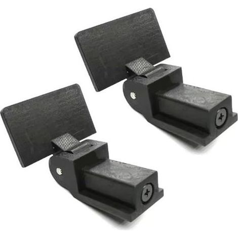 Lot de 2 charnières en plastique anti-poussière pour platine AT LP120 et platines compatibles LP60X LP5 LP3 LP70X LP140 (1/5)