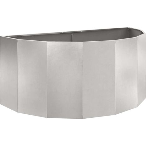 Maison Exclusive - Pflanzkübel Silber 120 x 60 x 50 cm Edelstahl