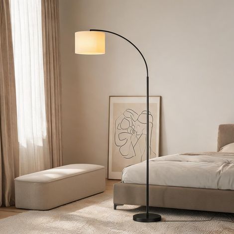 Lampadaire arche design moderne avec télécommande et variateur (1/5)