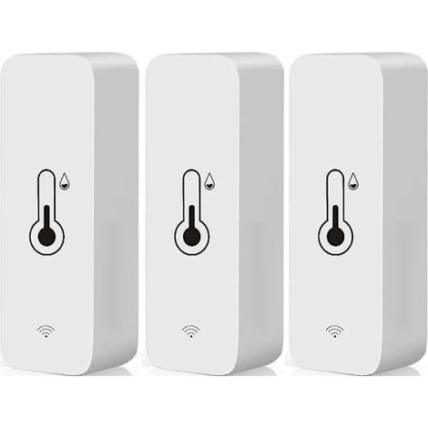 3 capteurs de température et d'humidité Tuya WiFi, thermomètre-hygromètre d'intérieur (1/5)