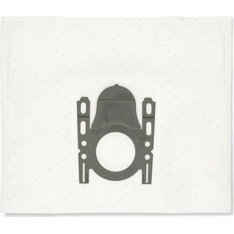Nedis Staubsaugerbeutel / 4 Stück / Synthetik / Meist verkauft für: Bosch / Siemens D - E - F - G - H / Weiss