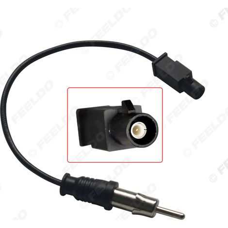 Adaptateur femelle pour antennes radio FM dans les voitures Volkswagen Bora/Magotan/Sagitar/Audi/BMW