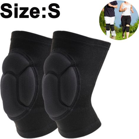 Genouillères - Mousse EVA Épaisse - Protection Antidérapante pour Sports Extérieurs - Basketball Football VTT Escalade - Taille Unique (1/5)