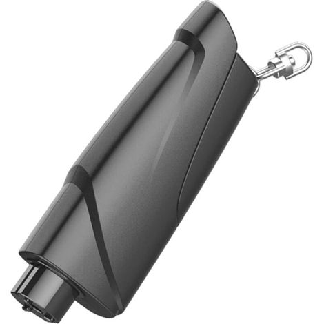 Marteau de sécurité automobile, brise-vitre avec coupe-ceinture, pour ouvrir les vitres de voiture en cas d'urgence (1/5)
