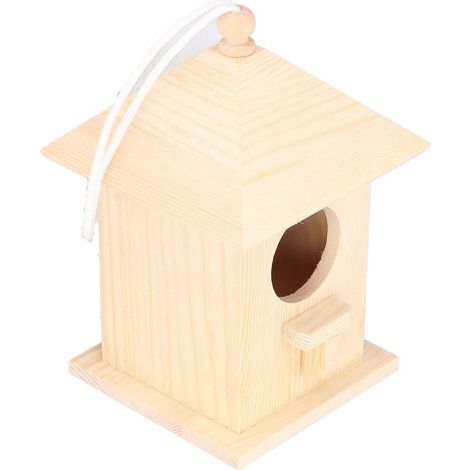 Wooden bird feeder for birdhouse, garden supplies for pets, products for small animal lovers (1/5)