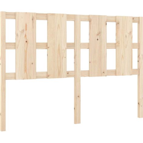 Maison Exclusive - Testiera per Letto 140,5x4x100 cm Legno Massello di Pino (1/5)