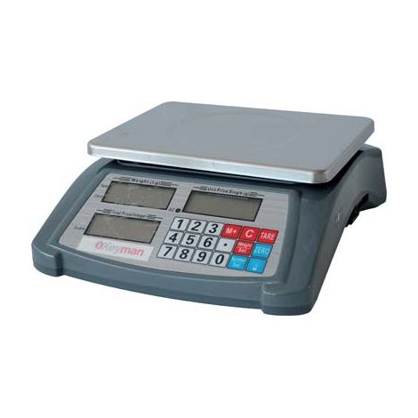 BILANCIA DIGITALE CONTAPEZZI 420155 EFFE  KG 30/GR 1 DISPLAY LCD PIATTO CM 28X20
