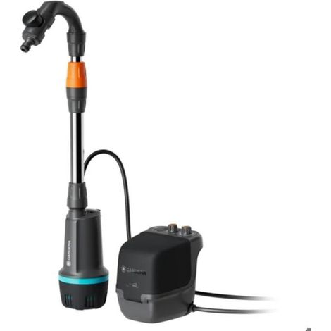 GARDENA Akku-Regenfasspumpe 2600 Comfort 18V P4A Ready-To-Use Set Sistema raccolta acqua piovana 2600 l/h 1.8 m