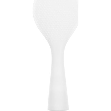 Cuillère riz silicone blanche autoportante antiadhésive, louche pratique pour cuisson/service maison ou resto (1/5)
