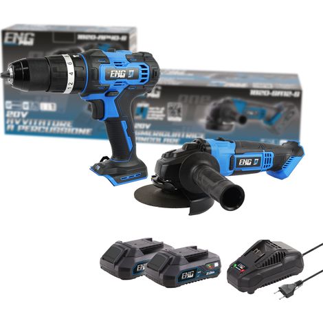 Avvitatore a percussione + Smerigliatrice angolare + Kit ONE4ALL 2.0 - ENG PRO (1/5)