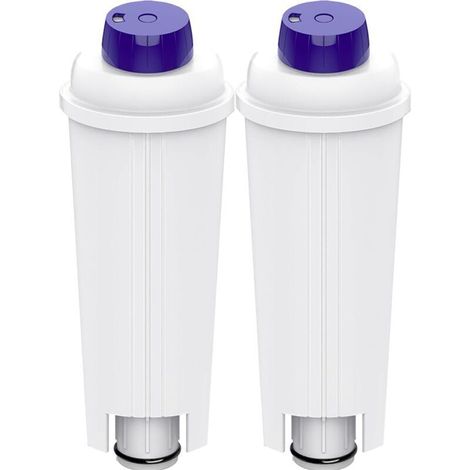 Set mit 2 Wasserfiltern für DeLonghi DLSC002 Kaffeemaschinen der Serien De'Longhi ECAM, ETAM, EC und BC