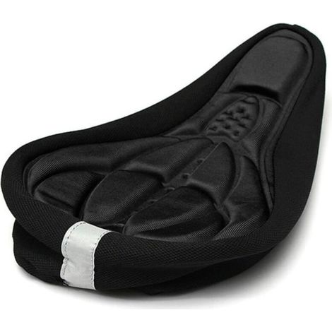 Housse selle vélo confort confortable 3D doux Silicone Gel Protection coussin de coussin de vélo