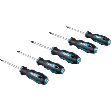 Makita zestaw wkrętaków 5szt. torx (t10, t15, t20, t25, t30) (1/5)
