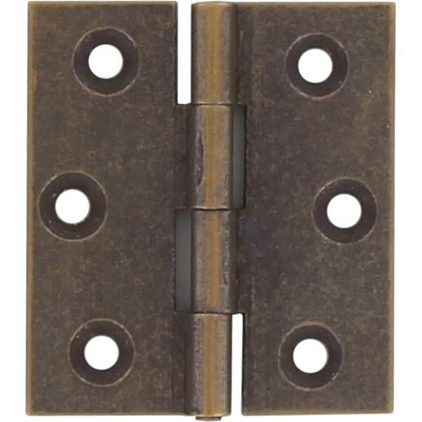 BL CERNIERA FRESATA PIANA OTTONE BRO 40X35 MM 2 PZ- MARIVA- 6,0 blister