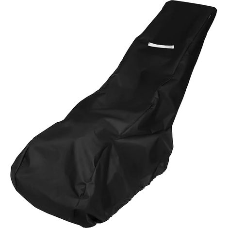 1 Housse De Tondeuse À Gazon, Cordon De Serrage, Polyester 210D, Imperméable, Protection UV, Extérieur (1/5)
