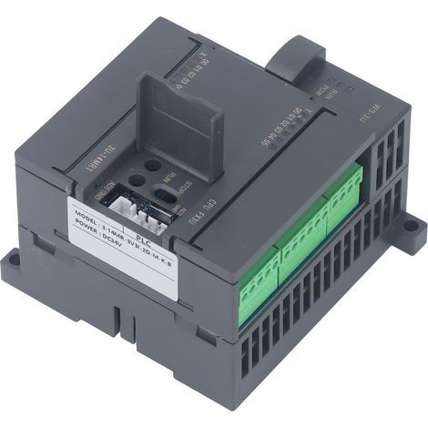 Contrôleur PLC 5A, 8 entrées, 6 sorties, comptage à grande vitesse, carte de commande Programmable industrielle, DC24V (1/5)
