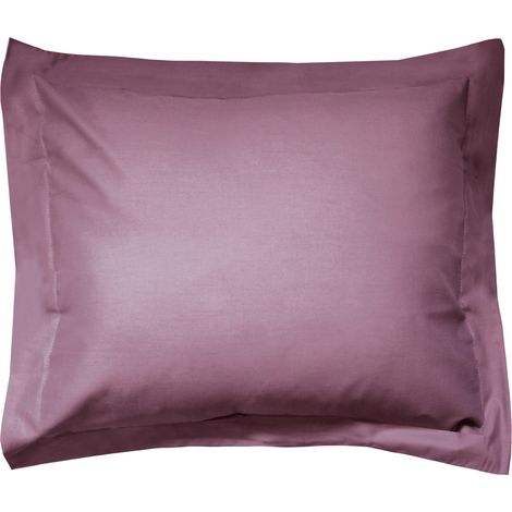 Taie d'oreiller uni coton ALTO 80x100 cm