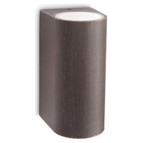 Lampada da parete philips nightingale 2xgu10 ip44 bronzo - 1710286pn