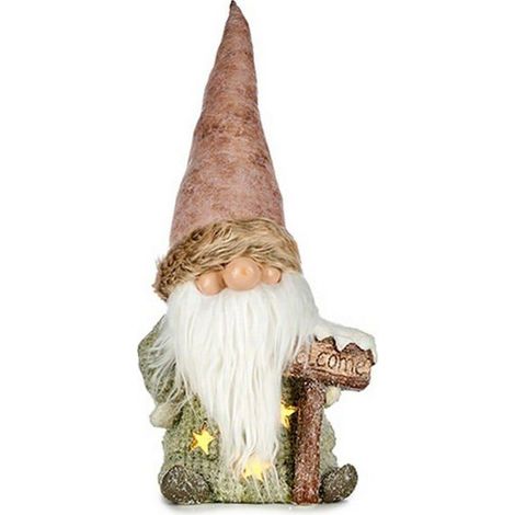 Figurine décorative en résine - Krist+ - Multicolore - 27x21x58 cm - Style Whimsical - Motif à fleur - Occasion Noël (1/2)