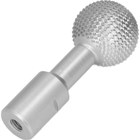 Lime à bois rotative 10mm en carbure de tungstène, fraise sphérique anti-usure pour meuleuse d'angle 100mm, argent (1/5)