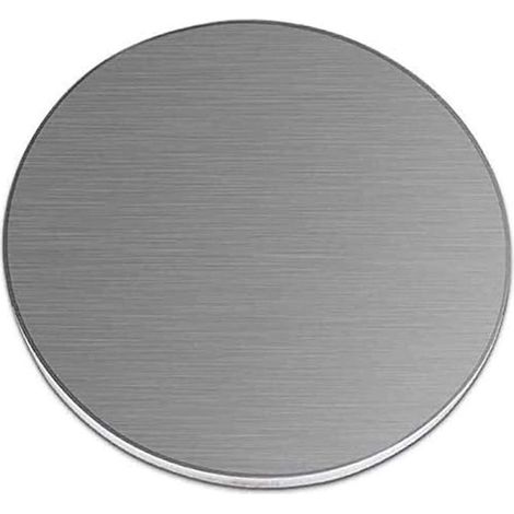 Tôle ronde en acier inoxydable 304 épaisseur 06 mm résistante à la corrosion découpée avec précision pour usage industriel diamètre 400 mm (1/5)