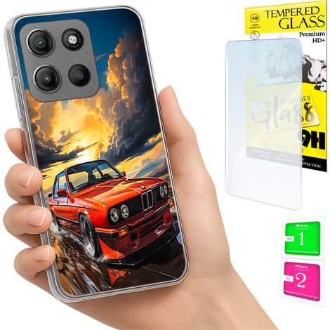 Funda para Motorola Moto G15 / G15 Power, carcasa trasera + cristal (1/5)