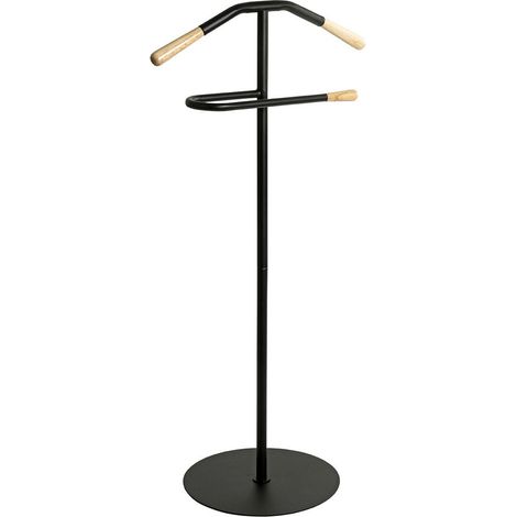 Valet de Chambre "Roger" 105cm Noir (1/4)