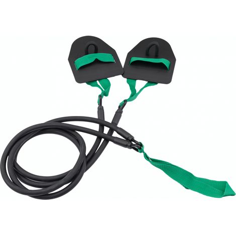 Aqua-Sport Powerstretch Bodenmatte aus strapazierfähigem Gummi mit Paddeln, grüne Farbe AS38455GN