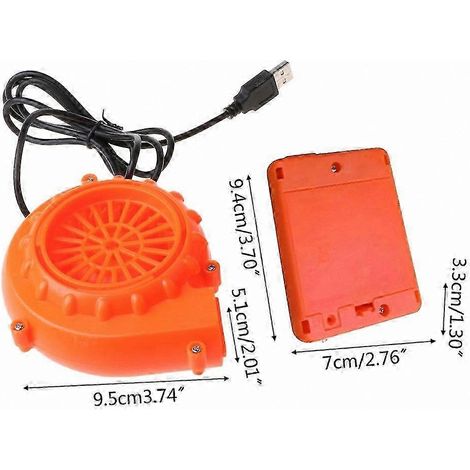 Mini ventilateur portable pour costumes gonflables et usage domestique