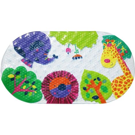 Baby Bath Bath Mat Non-Slip Anti-Slip 39 X 69CM (Cute Giraff)