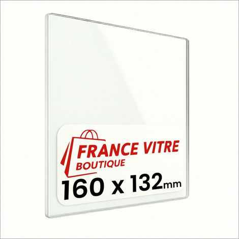 OLSBERG - modèle : husum - 160 x 132 x 4 mm - Vitre de cheminée pour insert et poêle à bois - verre de rechange - jusqu'à 800°C (1/5)