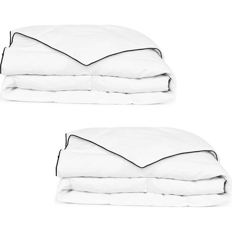 Couette d'hiver en duvet, 2 pièces, 140 x 200 cm (1/5)