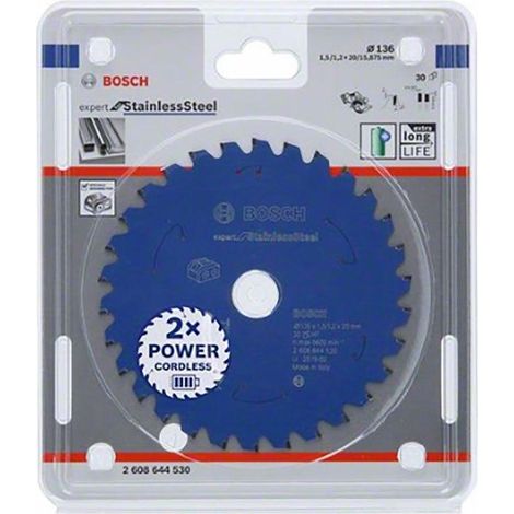 Bosch Expert lama per sega circolare 136 mm acciaio