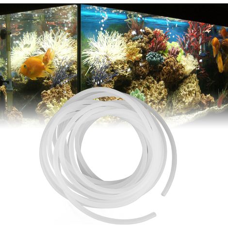 Pompe à Air Tubing Transparent et Semi-Noir 5m pour Aquarium - AUTRES (1/5)