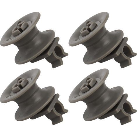 4 Stück obere Rollen für Geschirrabtropfgestell 4581DD3002A, kompatibel mit LG LDF6920BB und LDF6920ST Geschirrspülern, Ersatzteile (1/4)
