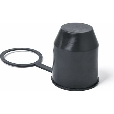Copertura per sfera di traino auto, copertura universale per sfera di traino da 50 mm per gancio di traino, tappi protettivi per sfera di traino universale per rimorchio, copertura per sfera con anell