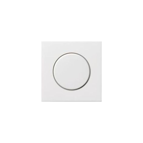 GIRA Abdeckung Dimmer Flächenschalter Reinweiß 0650112 (0650112)