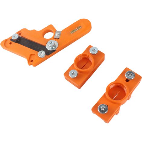 Applicateur de colle à chant pour bois, plage de serrage 10-30mm, outil d'encollage avec rogneur de chants, compatible flacons à col 28mm (1/5)