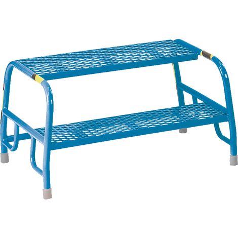 Marchepied RS PRO à 2 marches , hauteur de plateforme 0.4m ( Prix pour 1 )