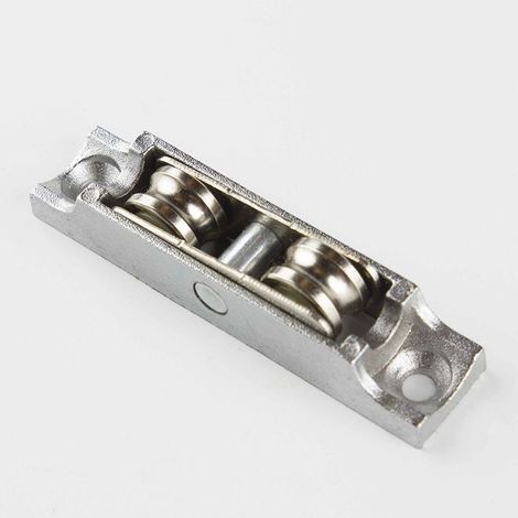 essieux 12 mm métal pour Fenêtre coulissante Roulettes Poulie à double roue (1/5)
