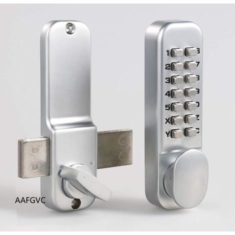 Digitales Türschloss mit Tastatur – Türstärke 35–55 mm – Zahlenkombinationen 1 bis 11-stellig – Einfache Installation – OS25A (1/5)