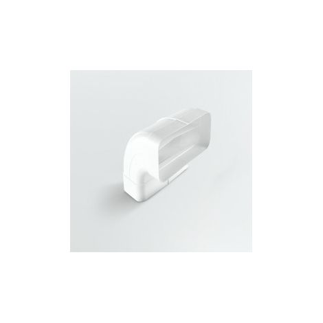 Elica KIT0121005 raccordo verticale curvo bianco ventilazione
