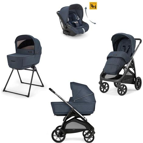 INGLESINA Sistema Modulare Trio Aptica Recline Resort Blue Telaio Escluso