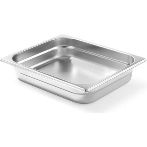 Contenitore GN 1/2, acciaio inox, linea Profi, altezza 100 mm - Hendi 801420