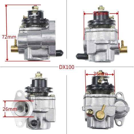 Fuel pump compatible with Yamaha DX100, YB100, DT250, DT400, YL2 and YG5 oil pumps (1/4)