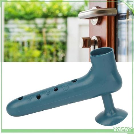 Couvercle de poignée de porte - FAFEICY - Universel - Silicone - Bleu - Anti-collision ventouse (1/5)
