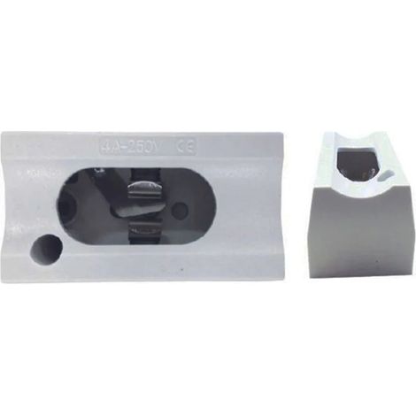Porte-lampe Linestra blanc 1 contact 6,5 x 3,5 x 3,4 cm