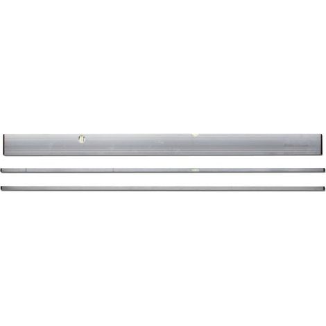 Stabila – Règle à niveler 200 cm – 1 fiole horizontale et 1 fiole verticale – Profilé en aluminium résistant – 7824