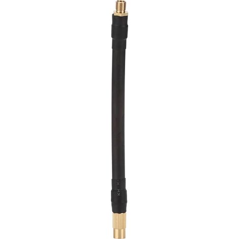 Tubo flessibile di prolunga per gonfiaggio pneumatici Inflor da 50 cm, adatto per gonfiaggio auto e moto. Tubo Inflor.